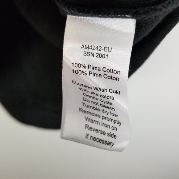 ATM | NWT Pique Polo with Tipping Detail - Picture 11 of 11